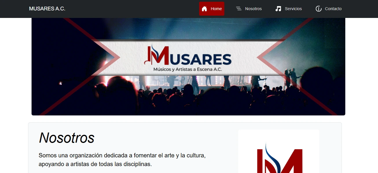 página web musares a.c.